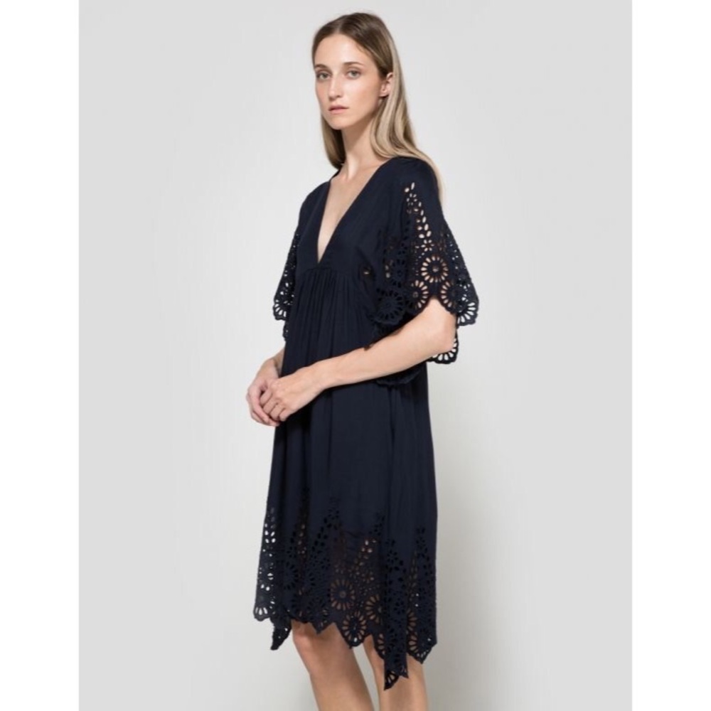 Ganni Yoko Lace Dress